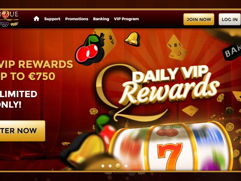 Types de bonus sur Unique Casino