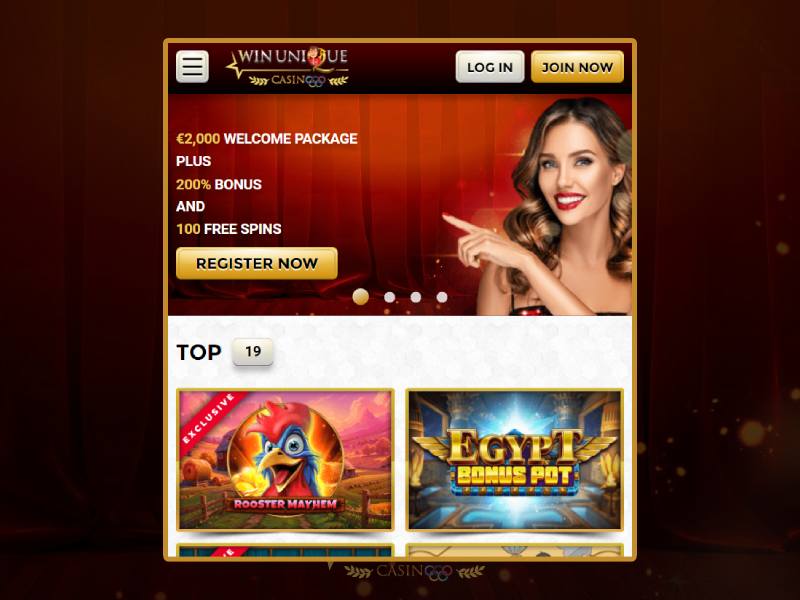 How to access Unique Casino from your Android or iOS device